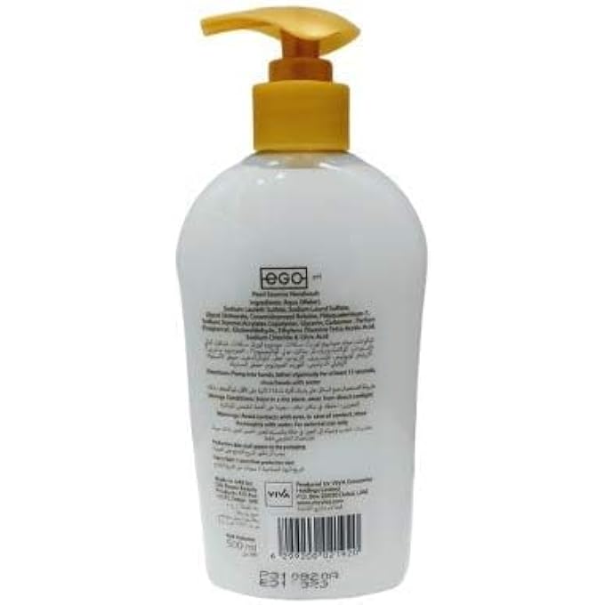 Ego HAND WASH WITH PEARL ESSENSE 500ML - Image 3